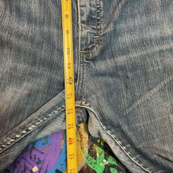 Riders by Lee Bootcut Jeans, No Gap Waist, Size 16M, Medium Wash, Made in Mexico - Picture 6 of 10